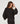 Flared long-sleeve T-shirt - Noir