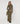 Draped maxi dress - Kaki