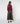Wool boat-neck sweater - Prune