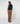 Merino wool color-block crew-neck sweater - Marine