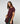 Twin-set col rond en laine - Prune