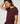Twin-set col rond en laine - Prune