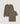 Twin-set col rond en laine - Kaki