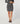 Short knitted skirt - Dark Gray