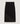 Two-material long skirt in wool