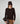 Kaschmirpullover mit Rundhalsausschnitt - Dunkelbraun