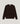 Kaschmirpullover mit Rundhalsausschnitt - Dunkelbraun