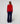 Kaschmirpullover mit Rundhalsausschnitt – Rot