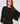 Flared long-sleeve T-shirt - Noir