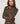 Mock-neck T-shirt - Marron
