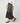 Long knit skirt - Noir